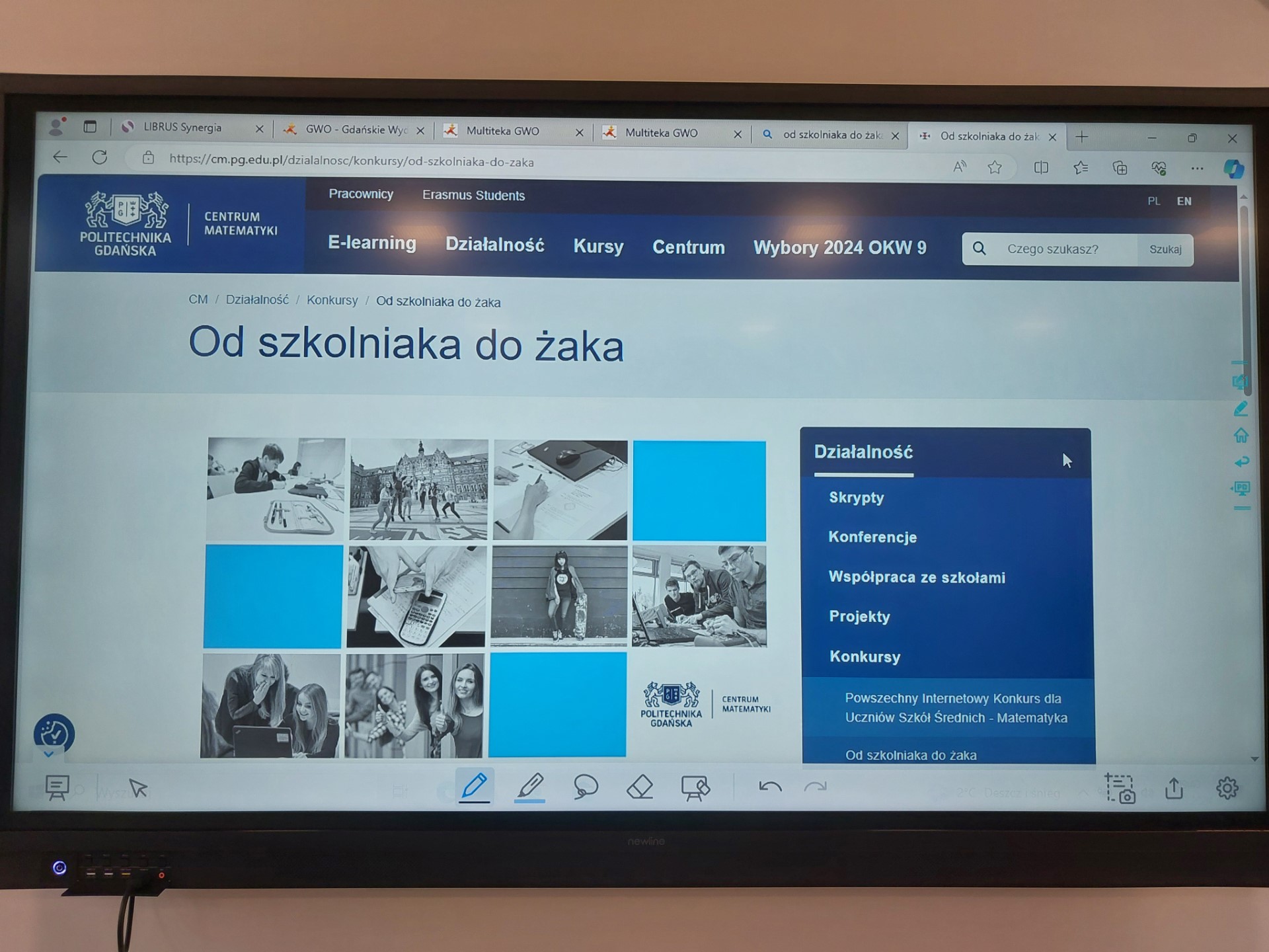 „Od szkolniaka do żaka”