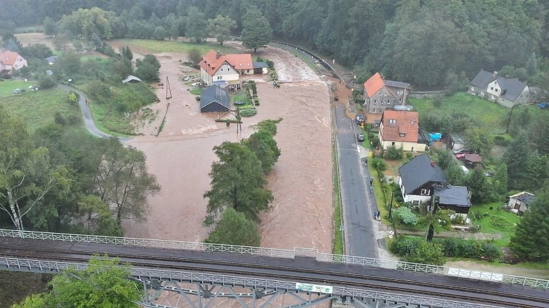 Zbiórka na rzecz osób dotkniętych powodziami