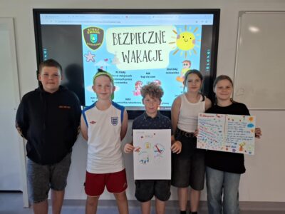 BEZPIECZNE WAKACJE!