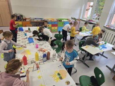 Spotkania uczniów II a z Vincentem Van Goghiem