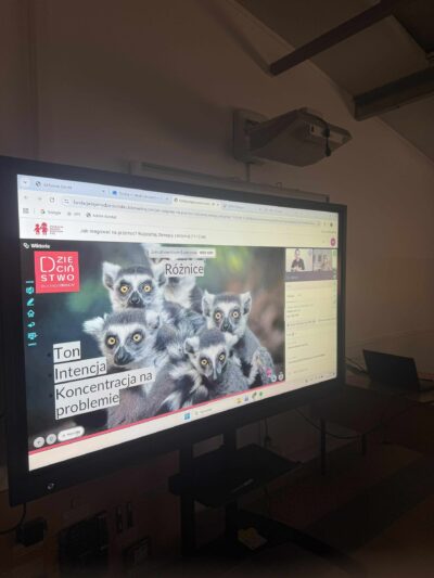 Udział klasy 6 A w Kampanii Dzieciństwo bez Przemocy