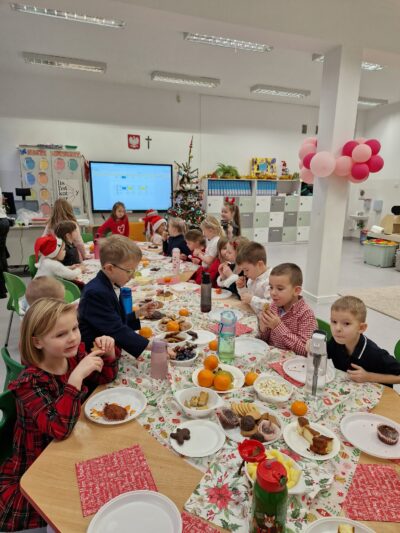 Świąteczne przygotowania grupy 0 B