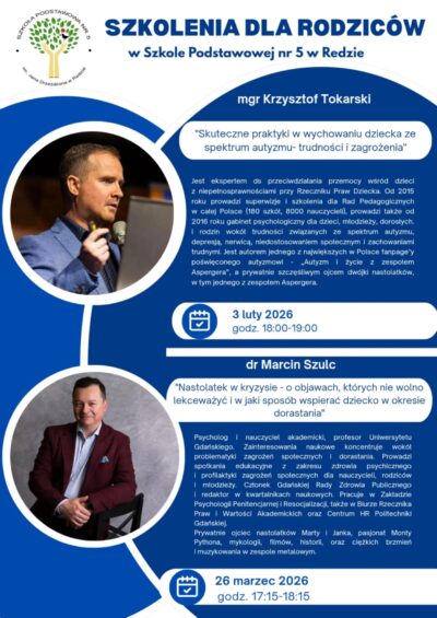 Jak lepiej wspierać dzieci i młodzież? Zaproszenie na spotkania z ekspertami w SP5