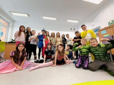 Bal przebierańców w klasie 2 C