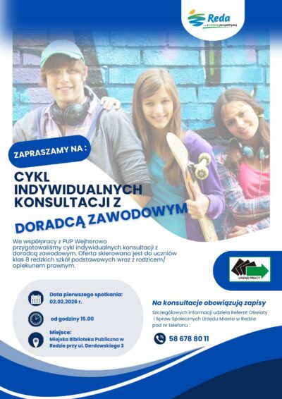 KONSULTACJE ZAWODOWE DLA ÓSMOKLASISTÓW
