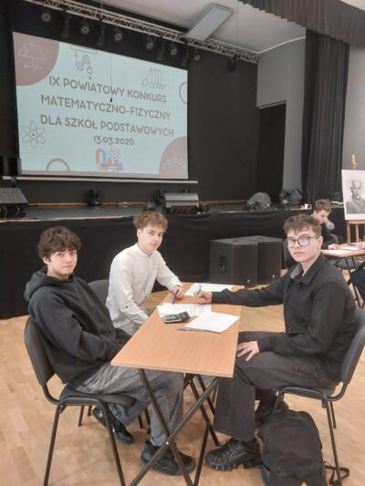 Powiatowy Konkurs Matematyczno -Fizyczny