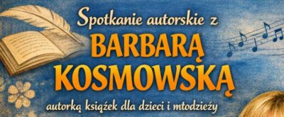Spotkanie z Barbarą Kosmowską w Muzeum Piśmiennictwa i Muzyki Kaszubsko-Pomorskiej w Wejherowie