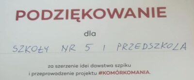 Podziękowania od DKMS