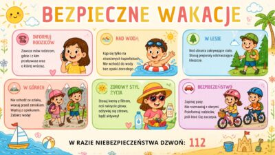 BEZPIECZNE WAKACJE